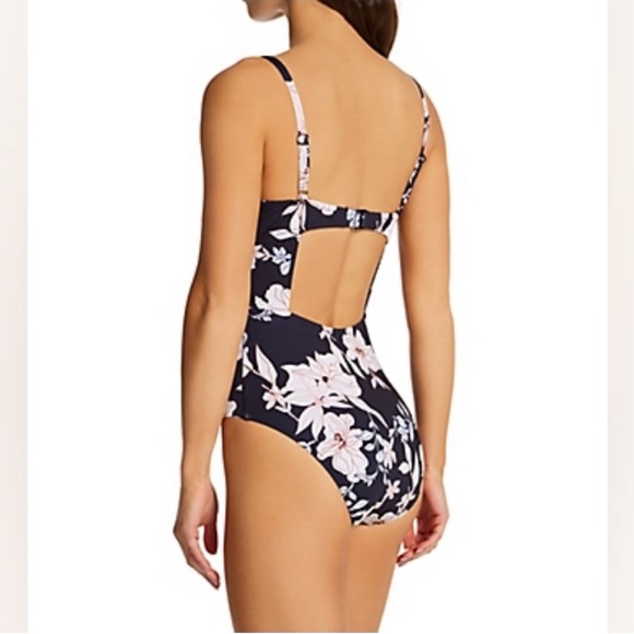 SANCTUARY Night Jungle Splice Banded Mio One Piece Swimsuit NJ22604 NWT - Medium - Picture 5 of 5